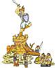 Foto de la falla Juan Verdeguer - Bello 1997