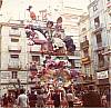 Foto de la falla Plaza de la Merced 1974